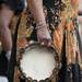 Martha Reeves holds a tambourine during the season's first Sonic Lunch concert on Thursday, June 6, 2013. Melanie Maxwell | AnnArbor.com